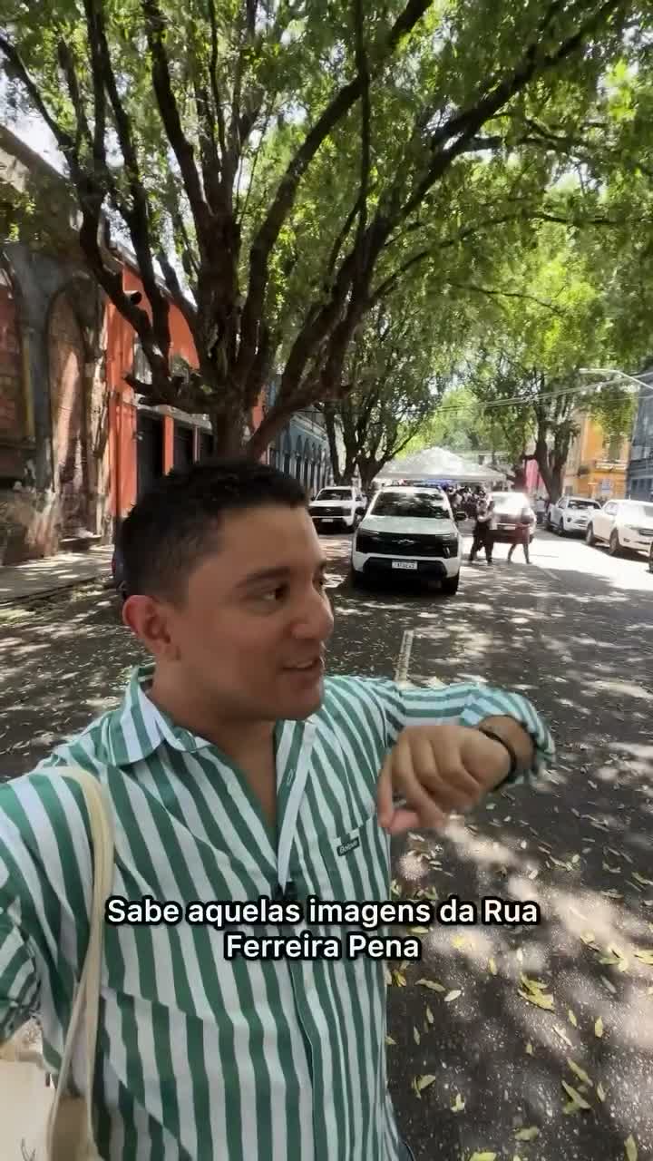 Nas ruas históricas do Norte